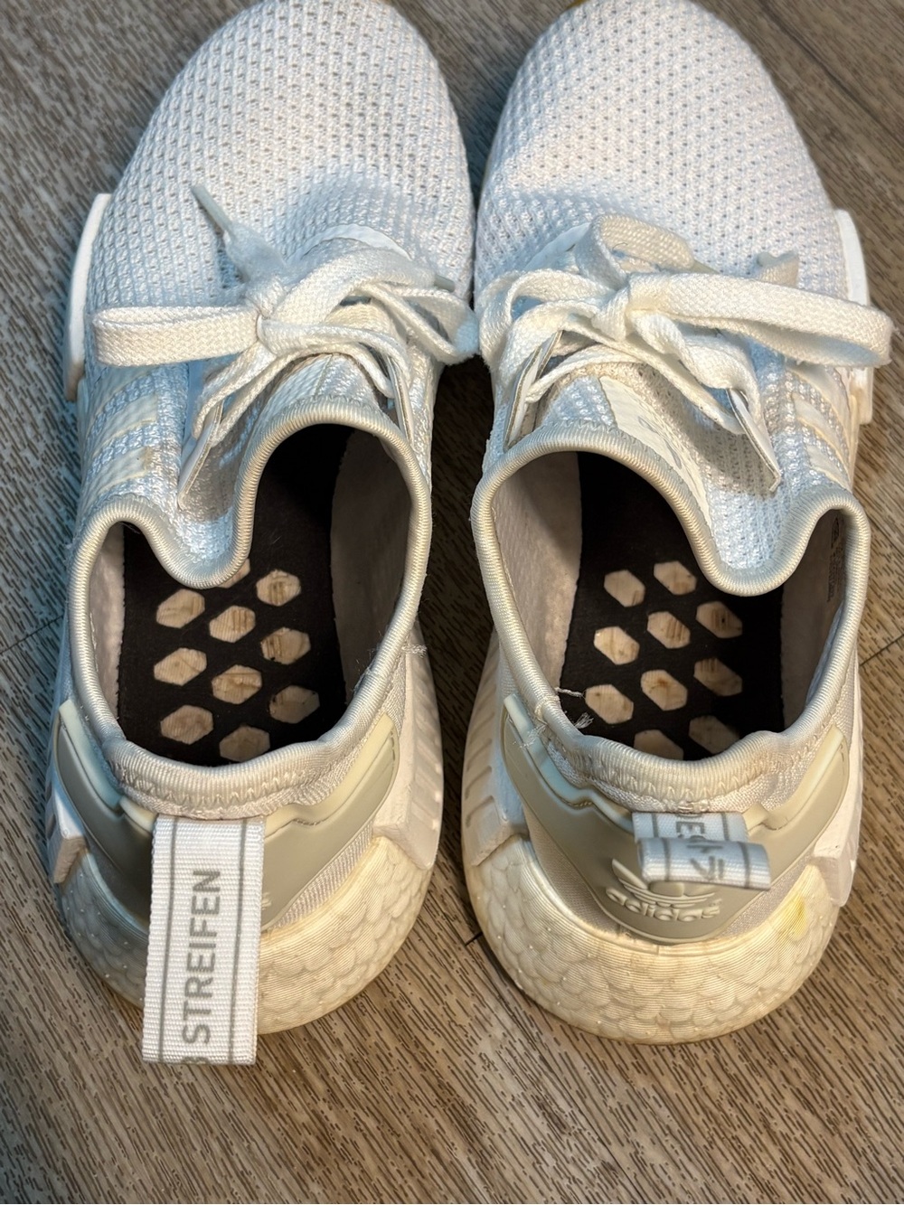 ADIDAS NMD 1 MENS WHITE SNEAKERS SIZE 7 - Picture 9 of 9